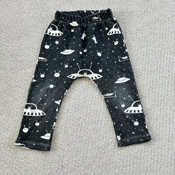 Winter Water Factory Outerspace Alien UFO Sweatpants - Picture 1 of 3